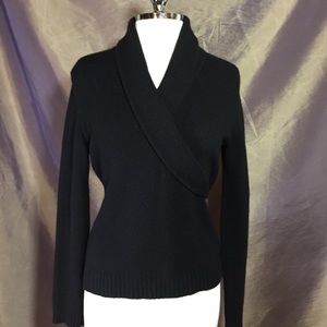 Lauren Ralph Lauren black wool sweater